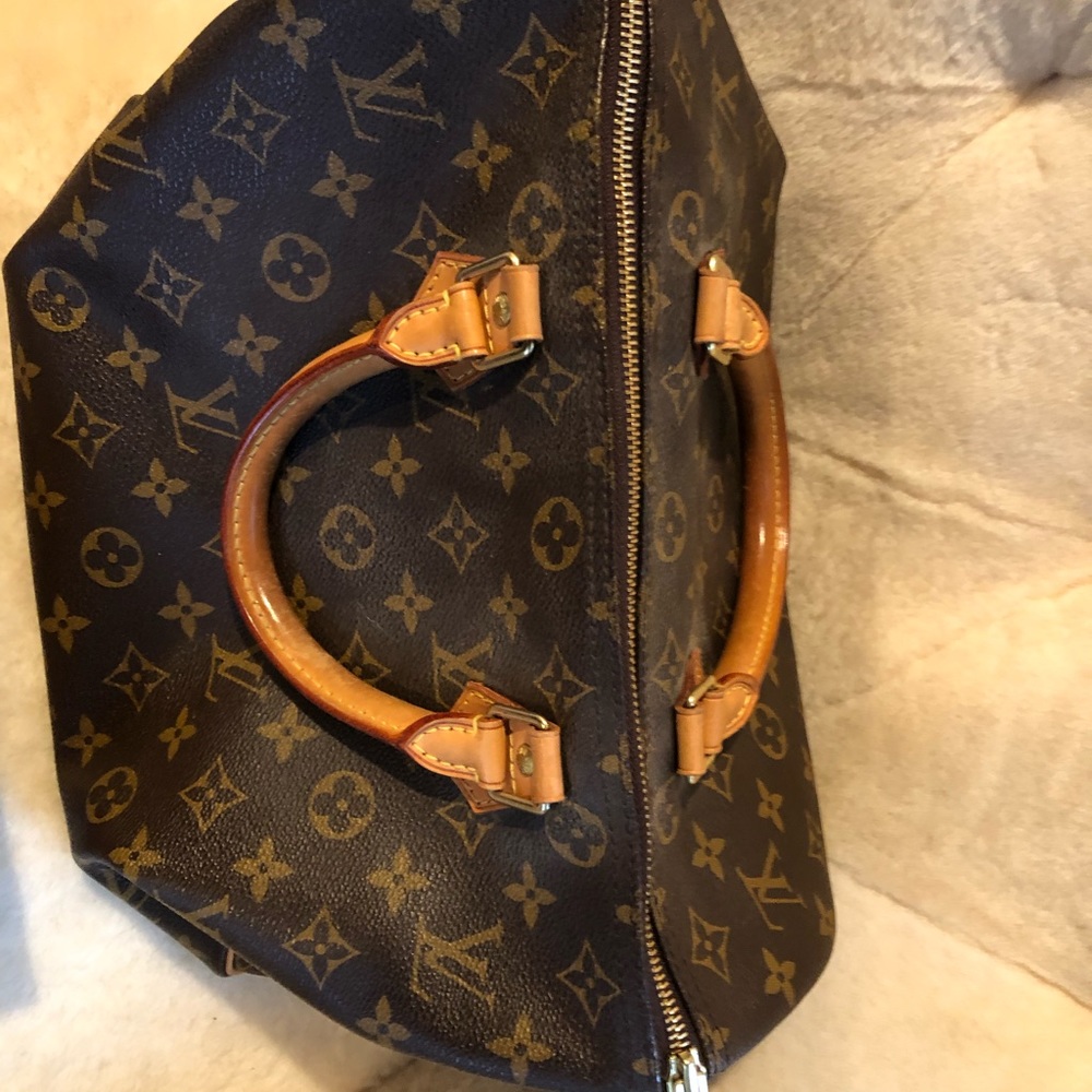 authentic Louis Vuitton Speedy Bag & Wallet - Picture 5 of 5